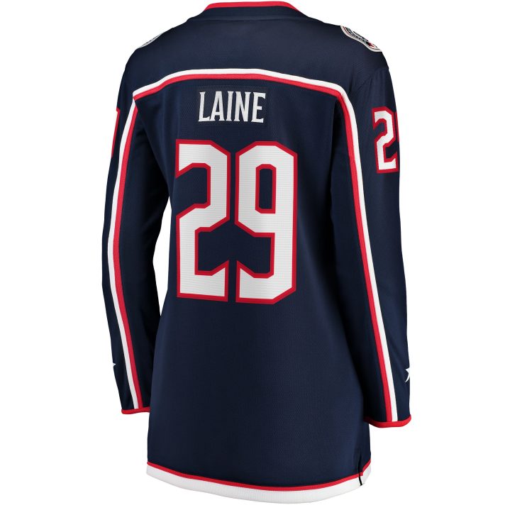 Patrik Laine Home #29 Navy Women's Hockey Jersey