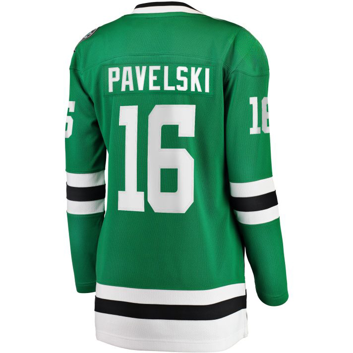 Joe Pavelski Home #16 Green Women's Hockey Jersey