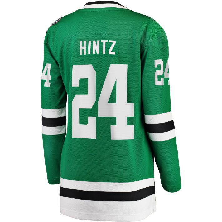 Roope Hintz Home #24 Green Women's Hockey Jersey