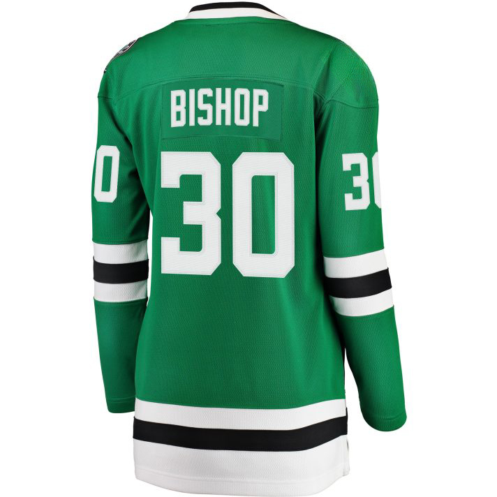 Ben Bishop Home #30 Green Women's Hockey Jersey