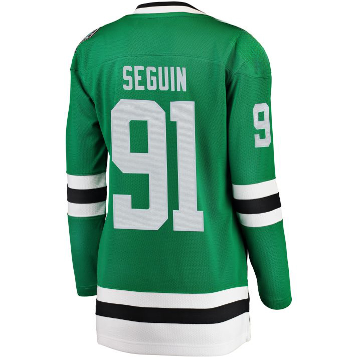 Tyler Seguin Home #91 Green Women's Hockey Jersey