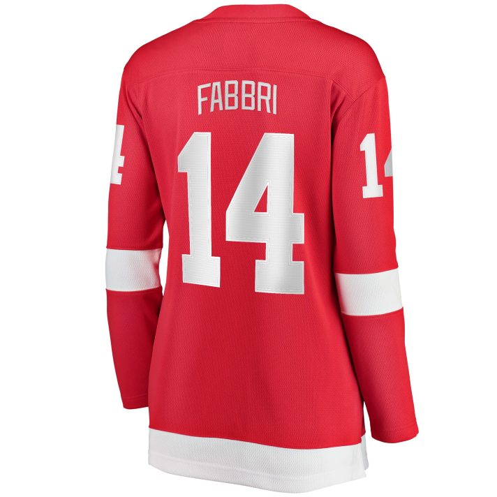 Robby Fabbri Home #14 Red Women's Hockey Jersey