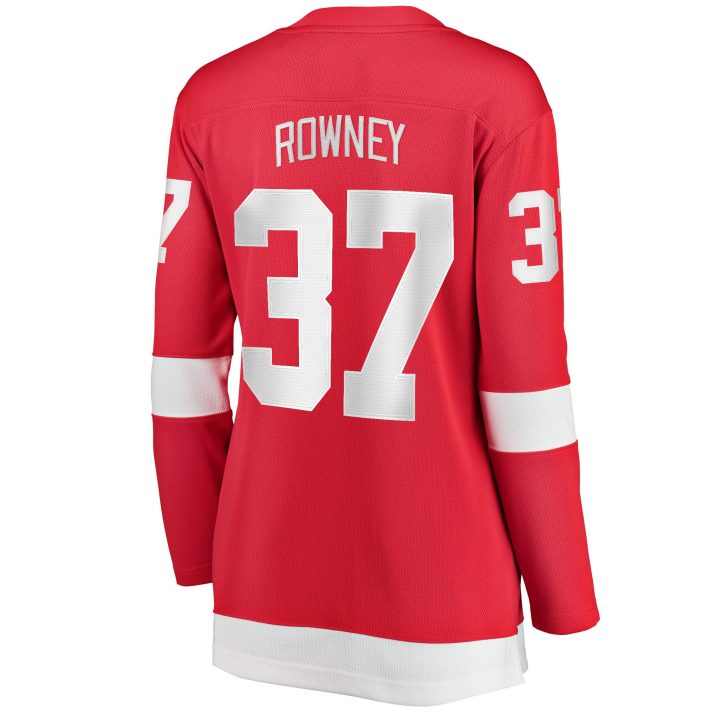 Carter Rowney Home #37 Red Women's Hockey Jersey