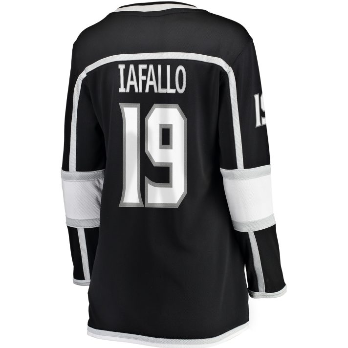 Alex Iafallo Home #19 Black Women's Hockey Jersey