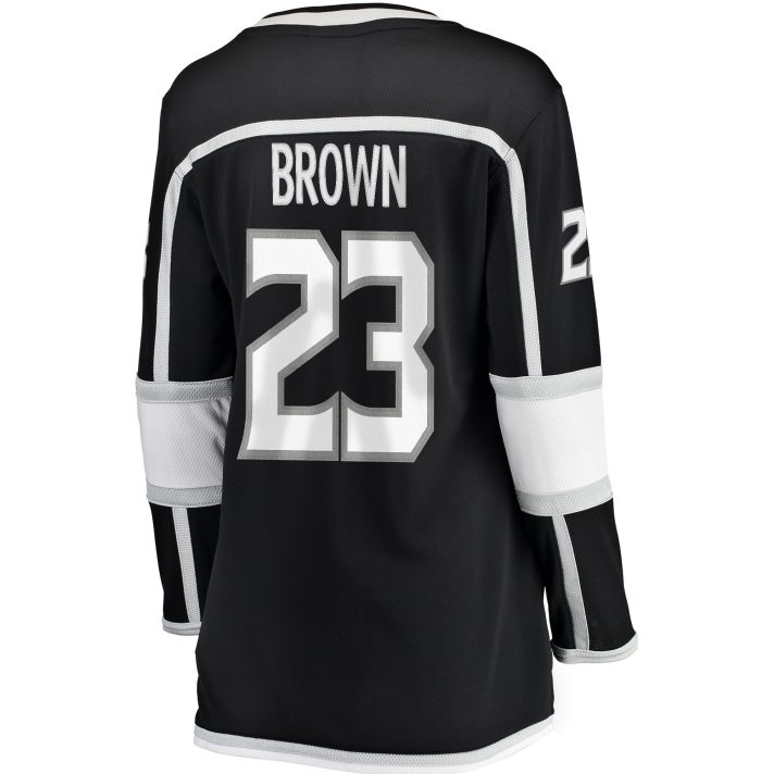 Dustin Brown Home #23 Black Women's Hockey Jersey