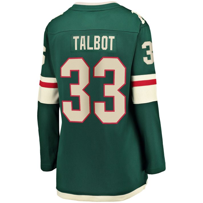 Cam Talbot Home #33 Green Women's Hockey Jersey