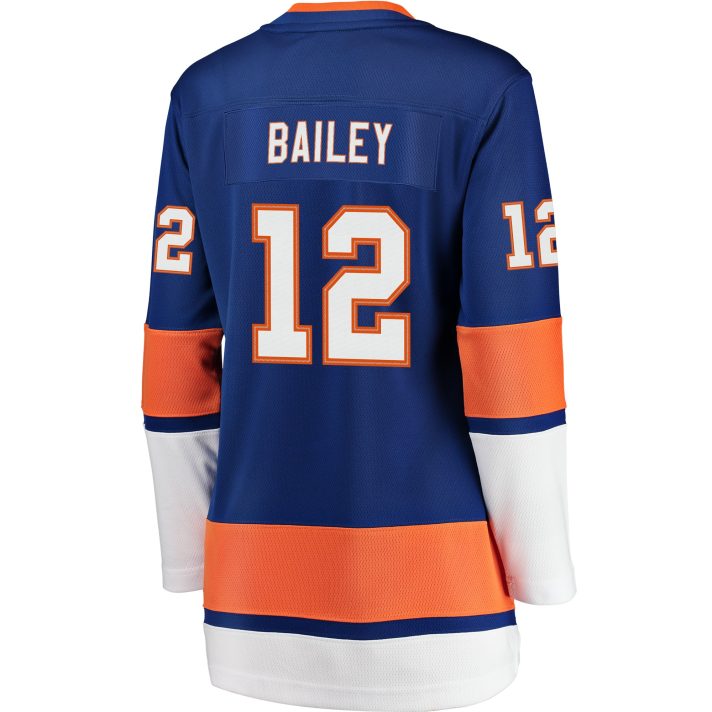 Josh Bailey Home #12 Royal Women's Hockey Jersey