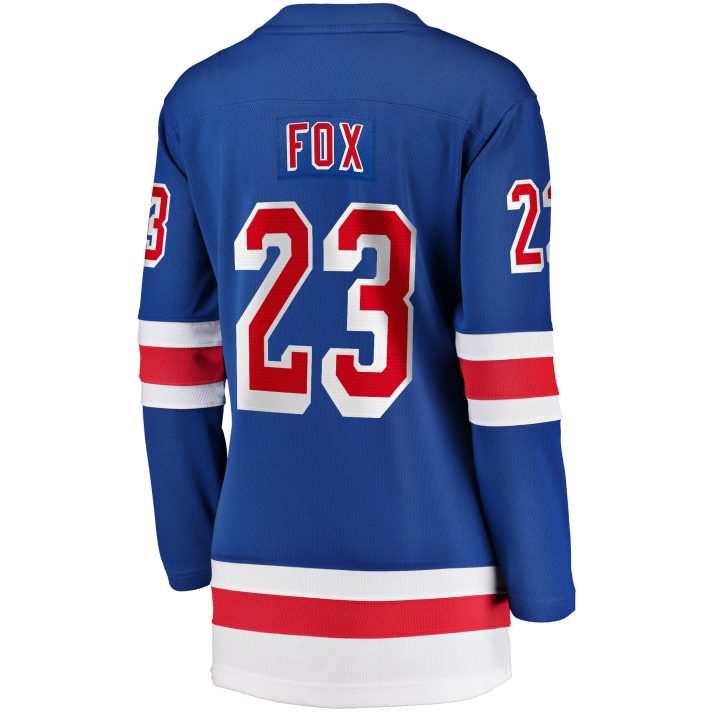 Adam Fox Home #23 Blue Women's Hockey Jersey