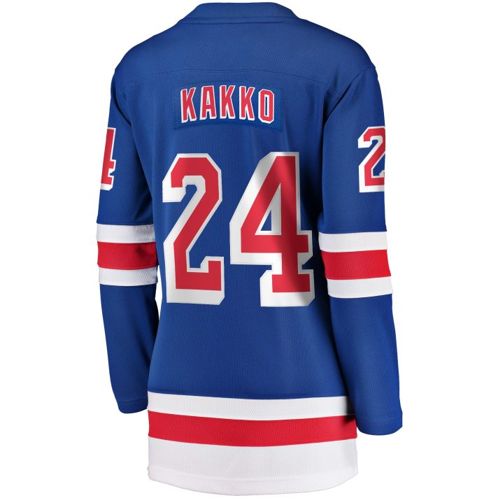 Kaapo Kakko Home #24 Blue Women's Hockey Jersey