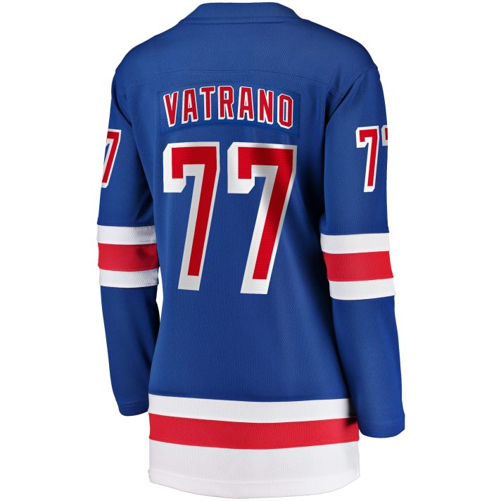 Frank Vatrano Home #77 Blue Women's Hockey Jersey