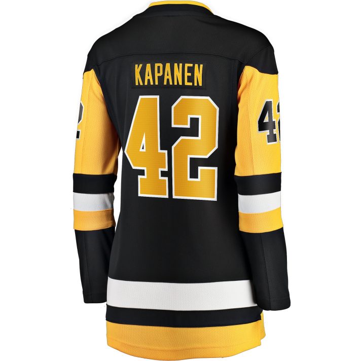 Kasperi Kapanen Home #42 Black Women's Hockey Jersey