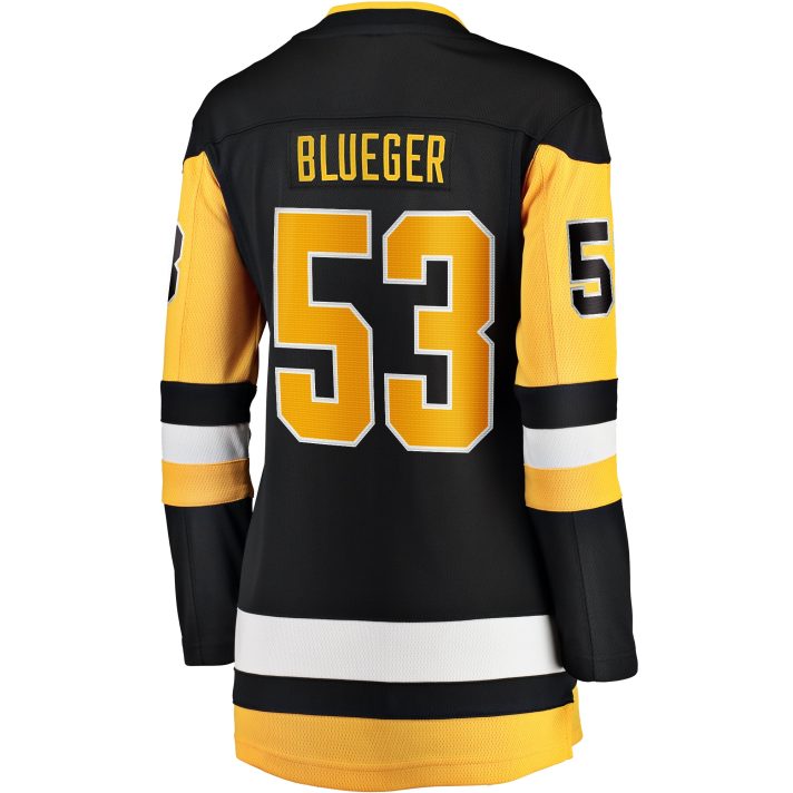 Teddy Blueger Home #53 Black Women's Hockey Jersey