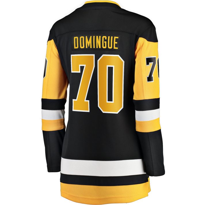 Louis Domingue Home #70 Black Women's Hockey Jersey