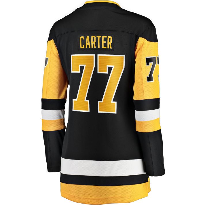 Jeff Carter Home #77 Black Women's Hockey Jersey