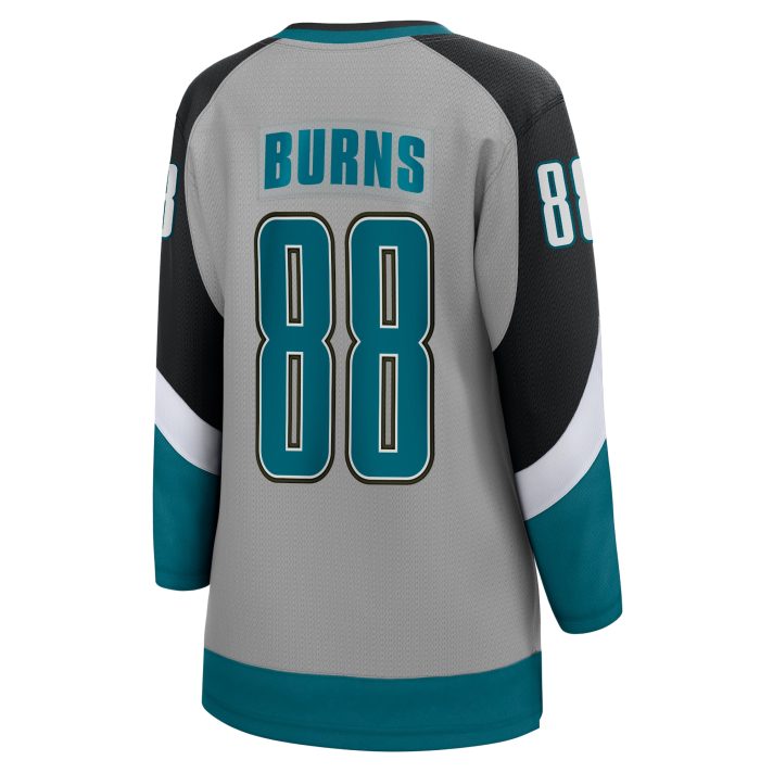 Brent Burns Special Edition #88 Gray Women's Hockey Jersey