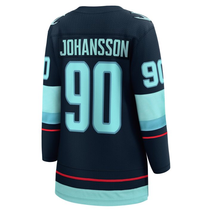 Marcus Johansson Home #90 Navy Women's Hockey Jersey