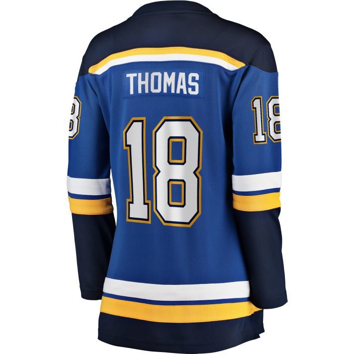 Robert Thomas Home #18 Blue Women's Hockey Jersey