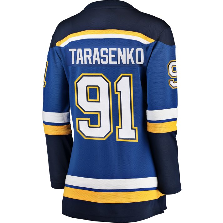 Vladimir Tarasenko Home #91 Blue Women's Hockey Jersey