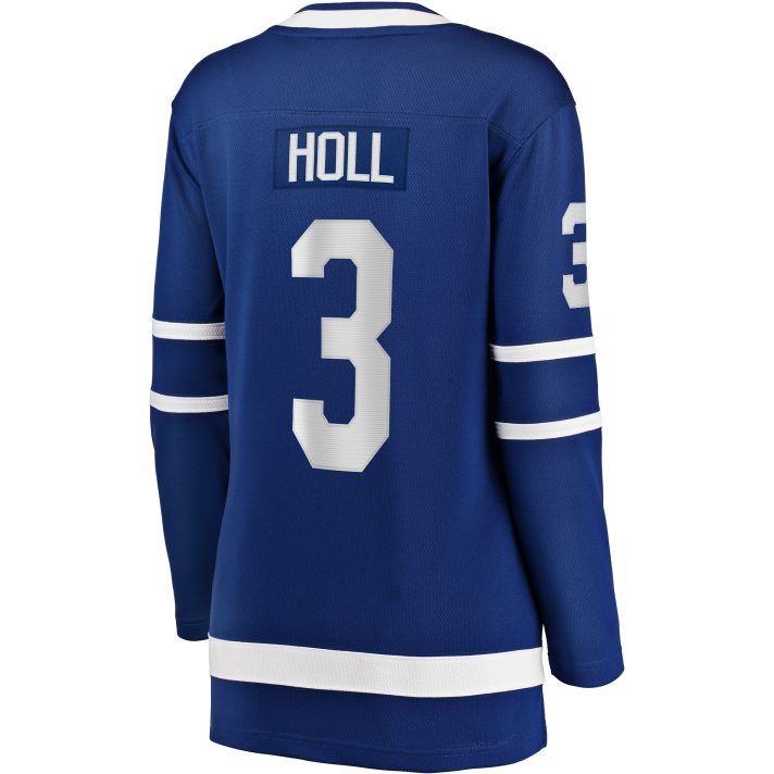 Justin Holl Home #3 Blue Women's Hockey Jersey