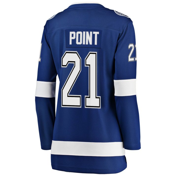 Brayden Point Home #21 Blue Women's Hockey Jersey