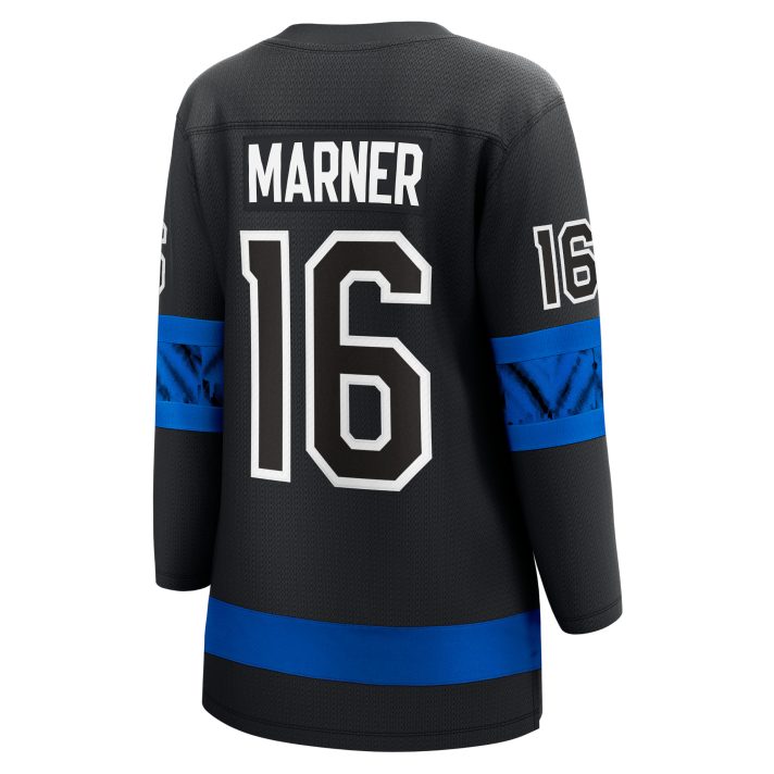 Mitchell Marner Alternate #16 Black Women's Hockey Jersey