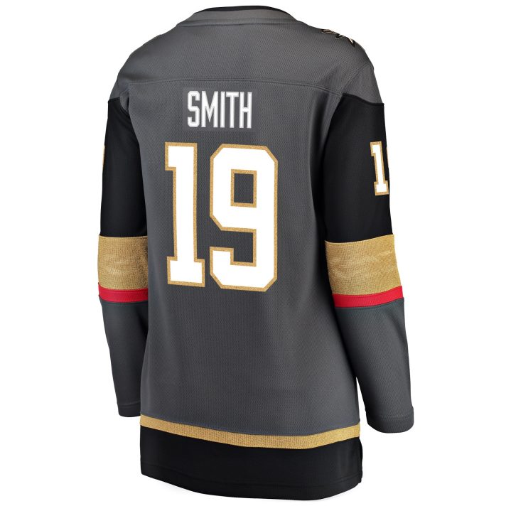 Reilly Smith Alternate #19 Gray Women's Hockey Jersey