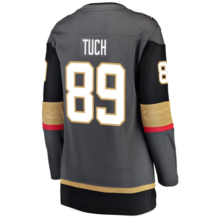 Alex Tuch Alternate #89 Gray Women's Hockey Jersey