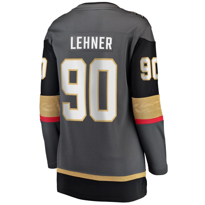 Robin Lehner Alternate #90 Gray Women's Hockey Jersey