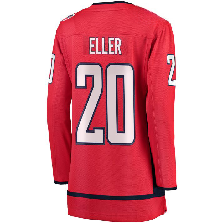 Lars Eller Home #20 Red Women's Hockey Jersey