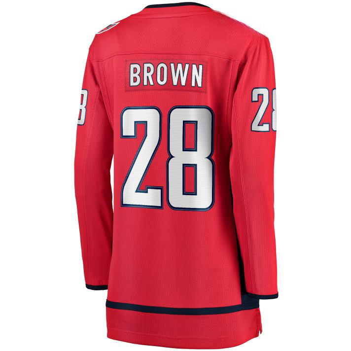 Connor Brown Home #28 Red Women's Hockey Jersey