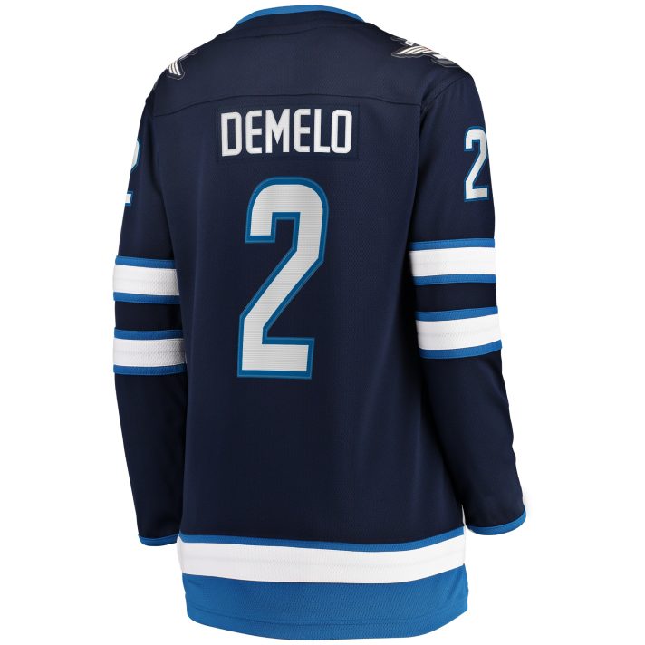 Dylan Demelo Home #2 Blue Women's Hockey Jersey