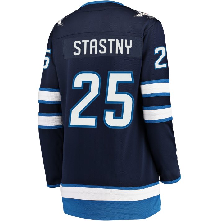 Paul Stastny Home #25 Blue Women's Hockey Jersey